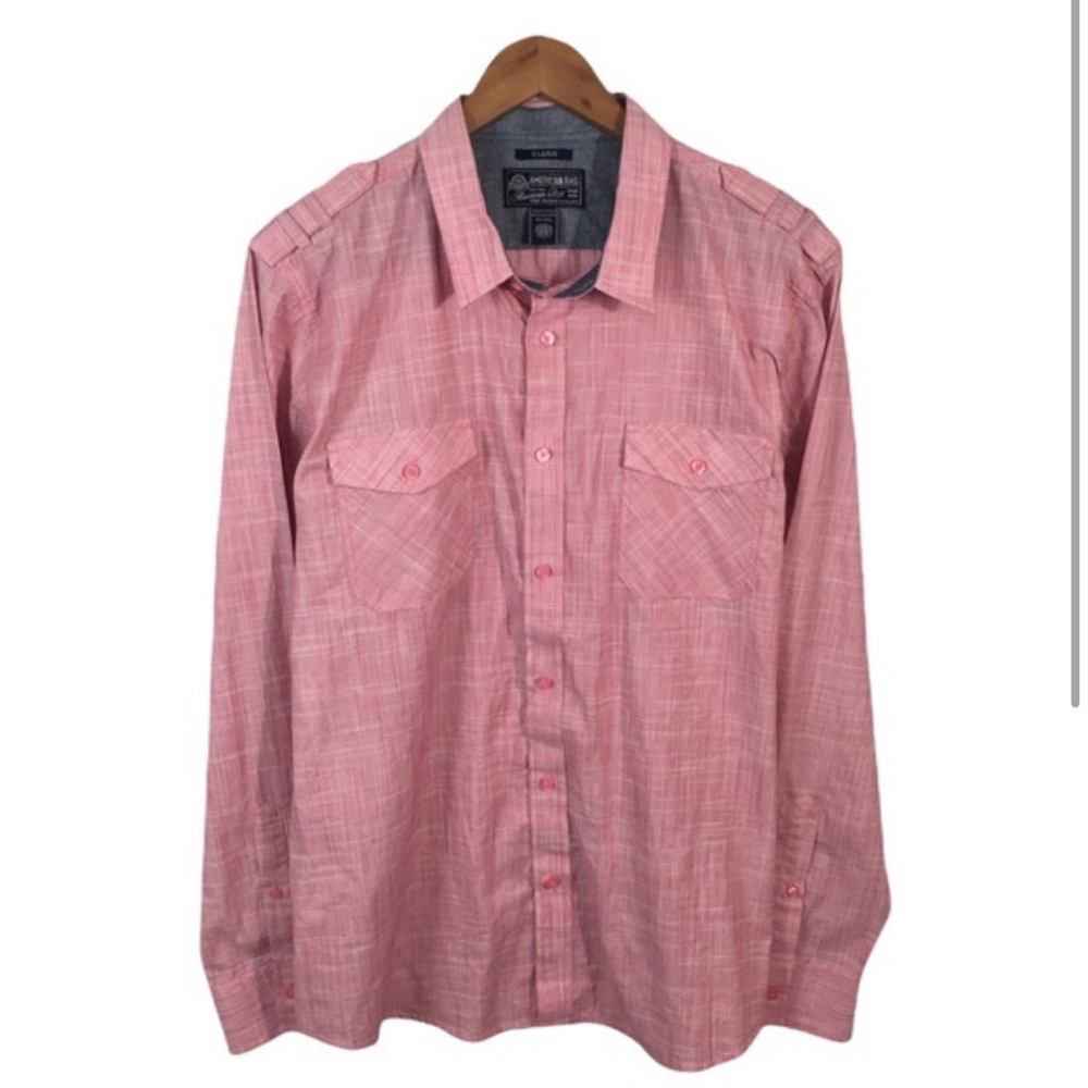 NWT Mens American rag button down size large